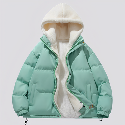 Gary - Herren-Hoodie mit Reißverschluss und warmem Innenfutter