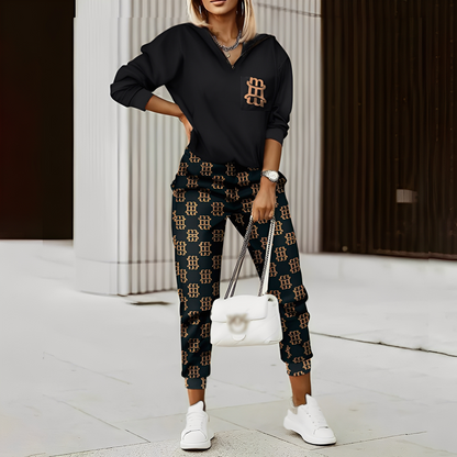 Hollie - Damen-Trainingsanzug mit Reißverschluss im aktuellen Stil