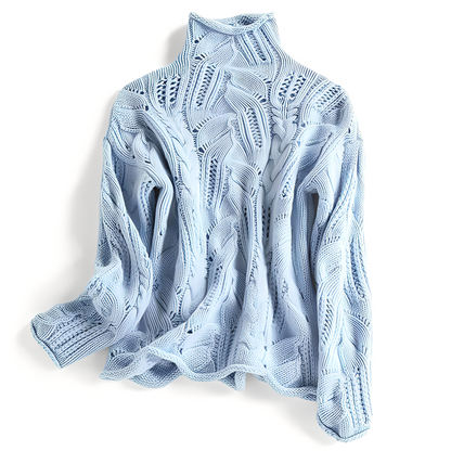 Remy - Damenkaschmirpullover mit besonderen Details