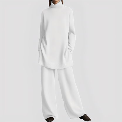 Jessica - Schickes Lounge-Set mit Rollkragen für Damen