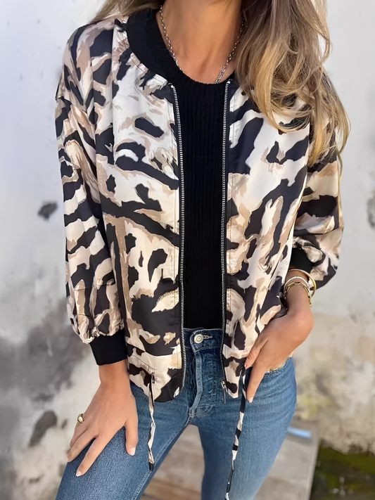 Ryana - Zeitgemäße Damenjacke mit Zipper