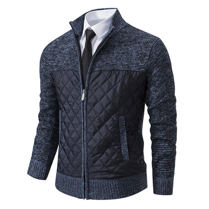 Denton - Modische und warme Jacquard-Twill-Jacke für Herren