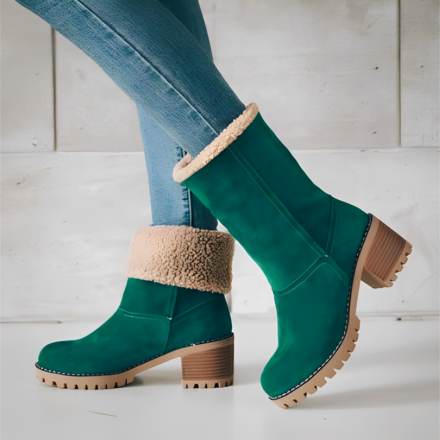 Joella - Warme Wildleder-Damenstiefel