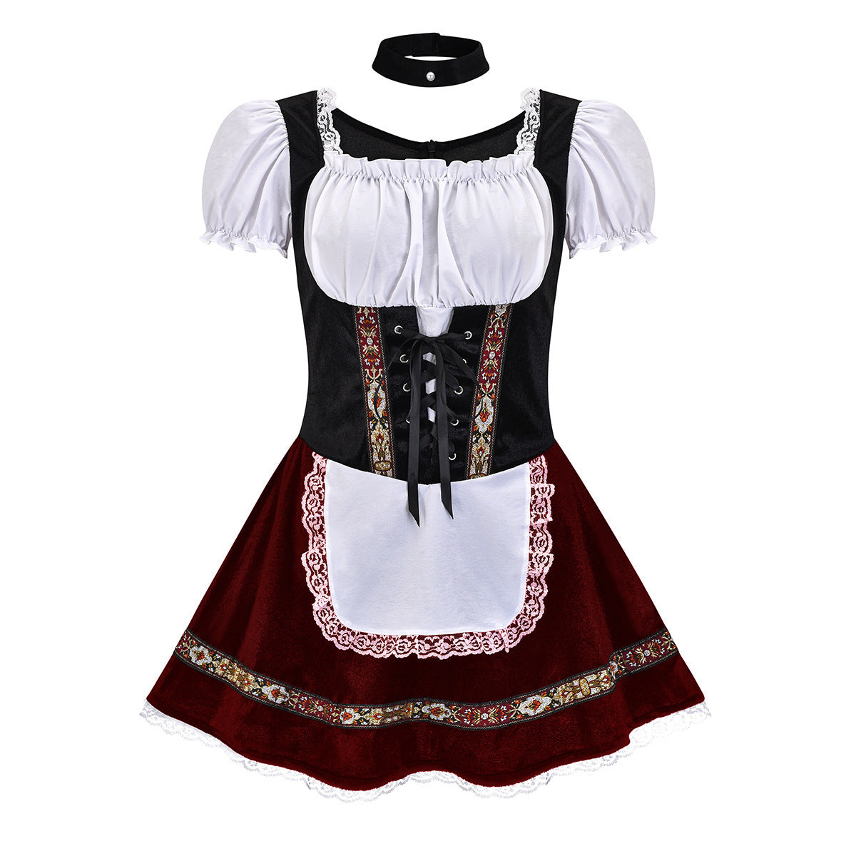 Delphia - Modisches kurzes Frauen-Dirndl fürs Oktoberfest