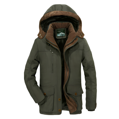 Harold - Herren-Winterjacke mit abtrennbarer Kapuze