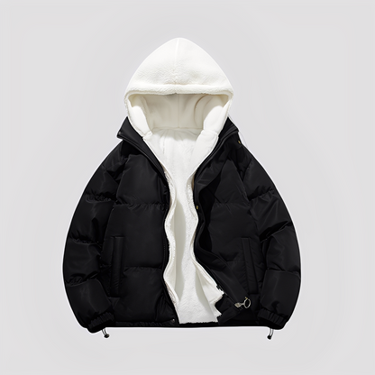 Morris - Modische Herrenjacke mit lockerem Schnitt und Fleece-Innenfutter