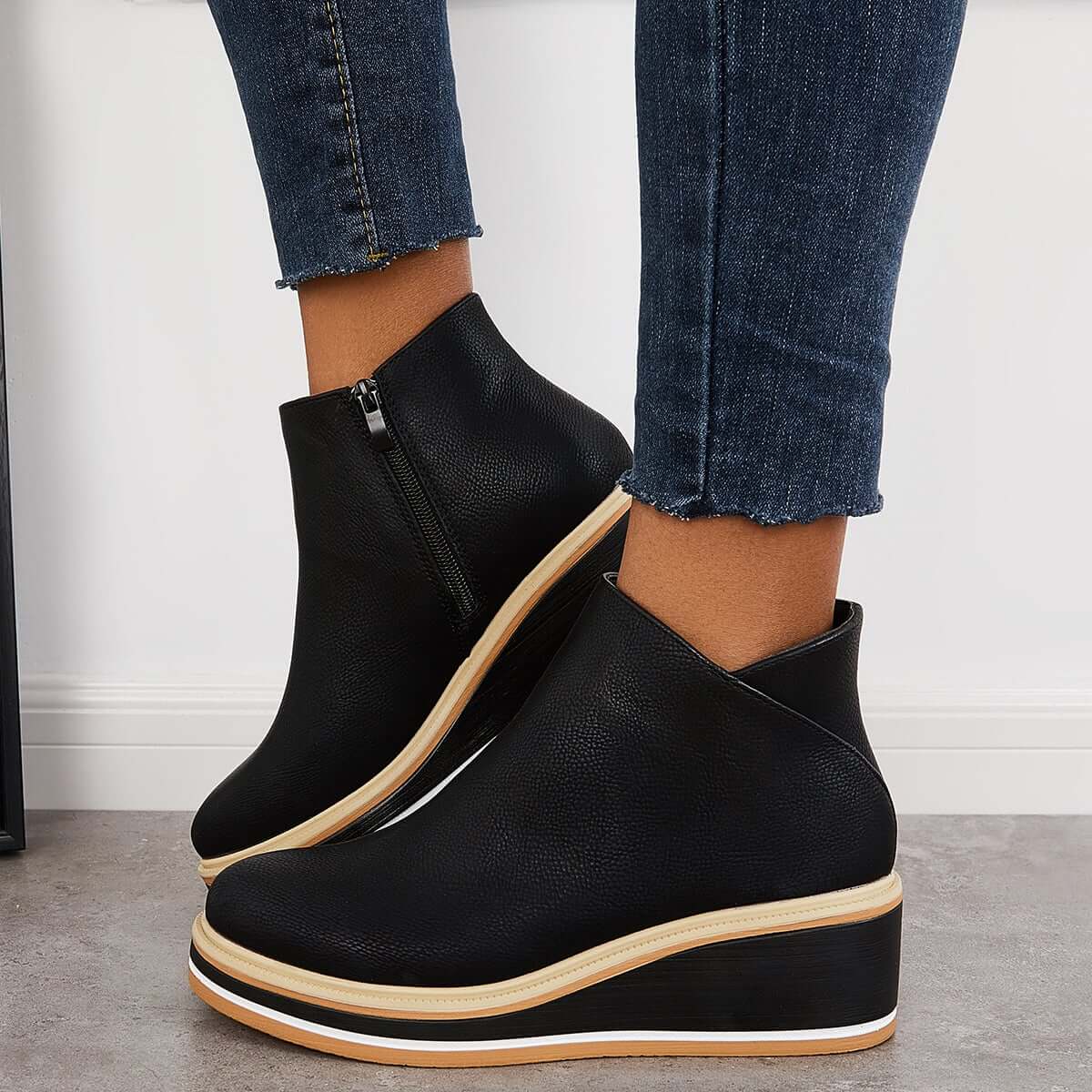 Danielle – Modische Plateaustiefel