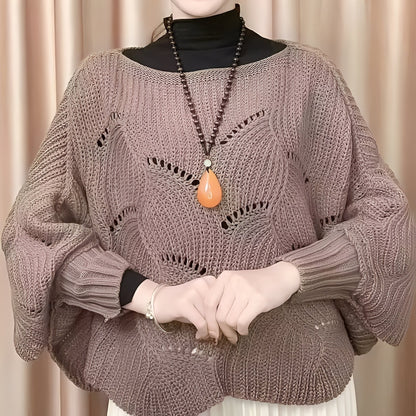 Celestine - Damen-Thermopullover mit lockeren Ärmeln