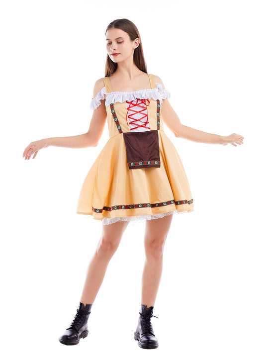 Charisse - Enges Damen-Midikleid für das Oktoberfest