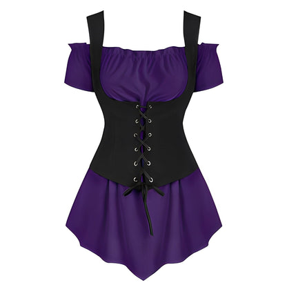 Danica - Damen-Outfit mit Schnürung fürs Oktoberfest