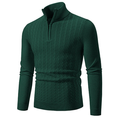Derryl - Eleganter Herrenpullover mit Zopfmuster
