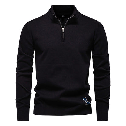 Caelum - Komfortabler Slim-Fit-Strickpullover für Herren