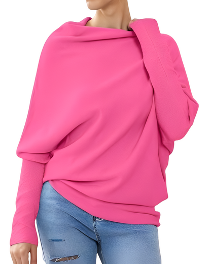 Gabrielle - Eleganter Damenpullover mit offenen Schultern