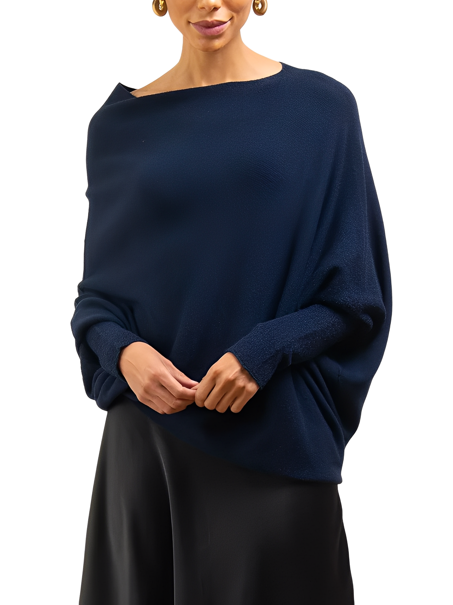 Gabrielle - Eleganter Damenpullover mit offenen Schultern