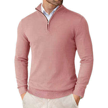 Darell - Stilvoller Herren-Strickpullover mit Zipper