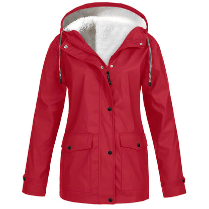 Abbigail - Vielseitige und wasserdichte Damenjacke mit Fleeceinnenfutter
