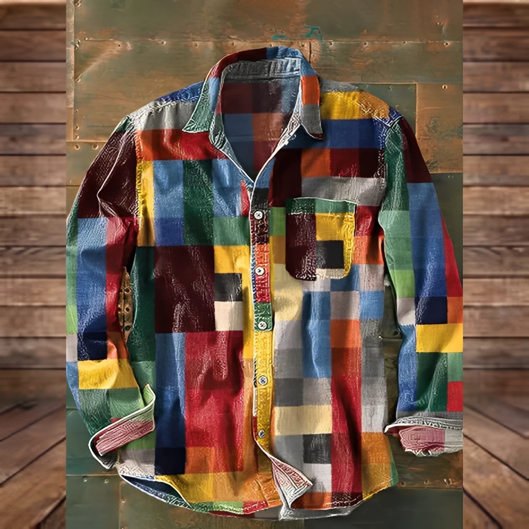 Gontran - Elegantes Hemd mit praktischer Tasche für Herren