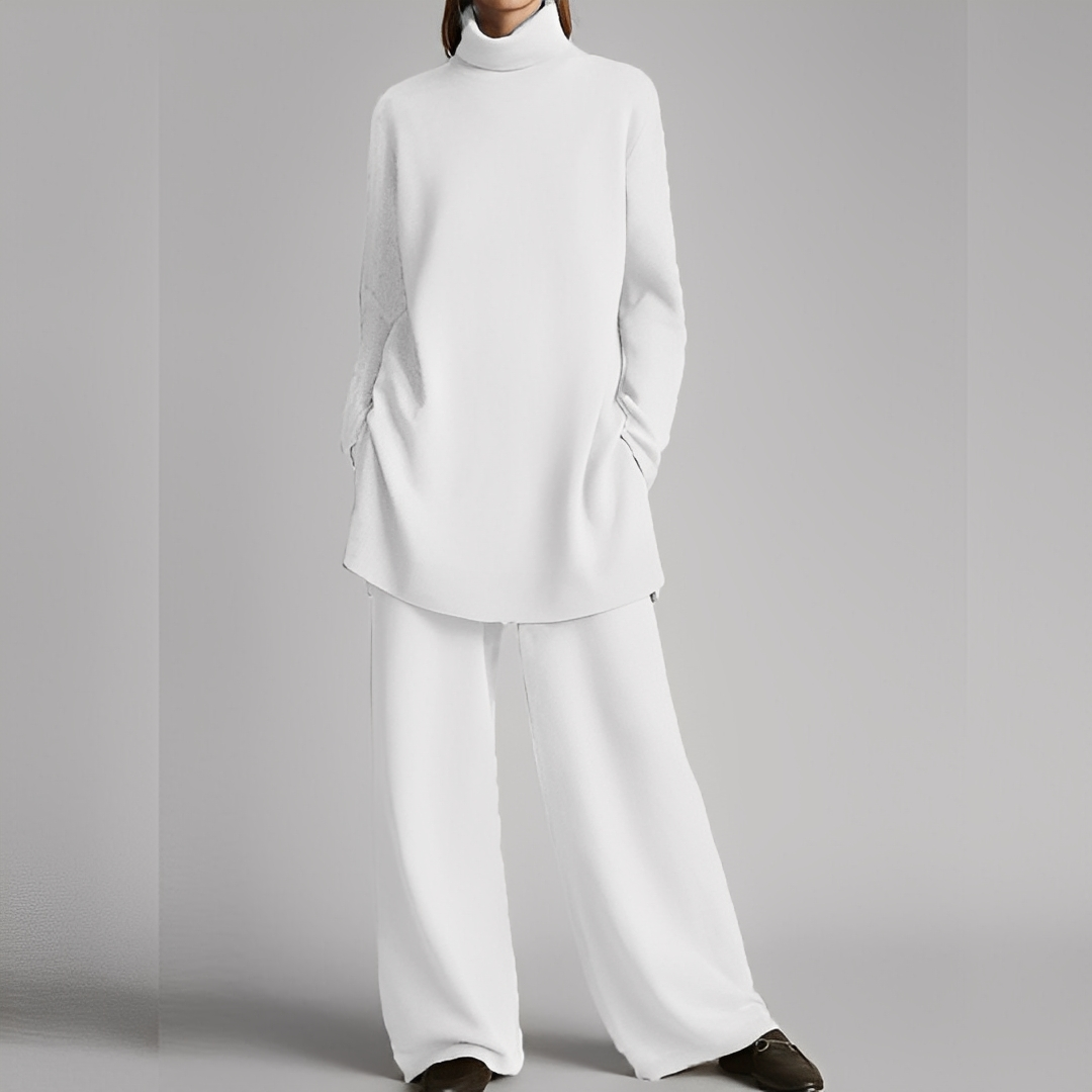 Mireille - Pullover und Winterhose lässige Frauen Ensemble