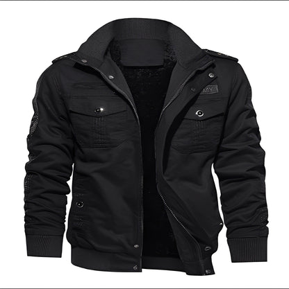 Gary - Modische Herren-Fleecejacke mit Taschen