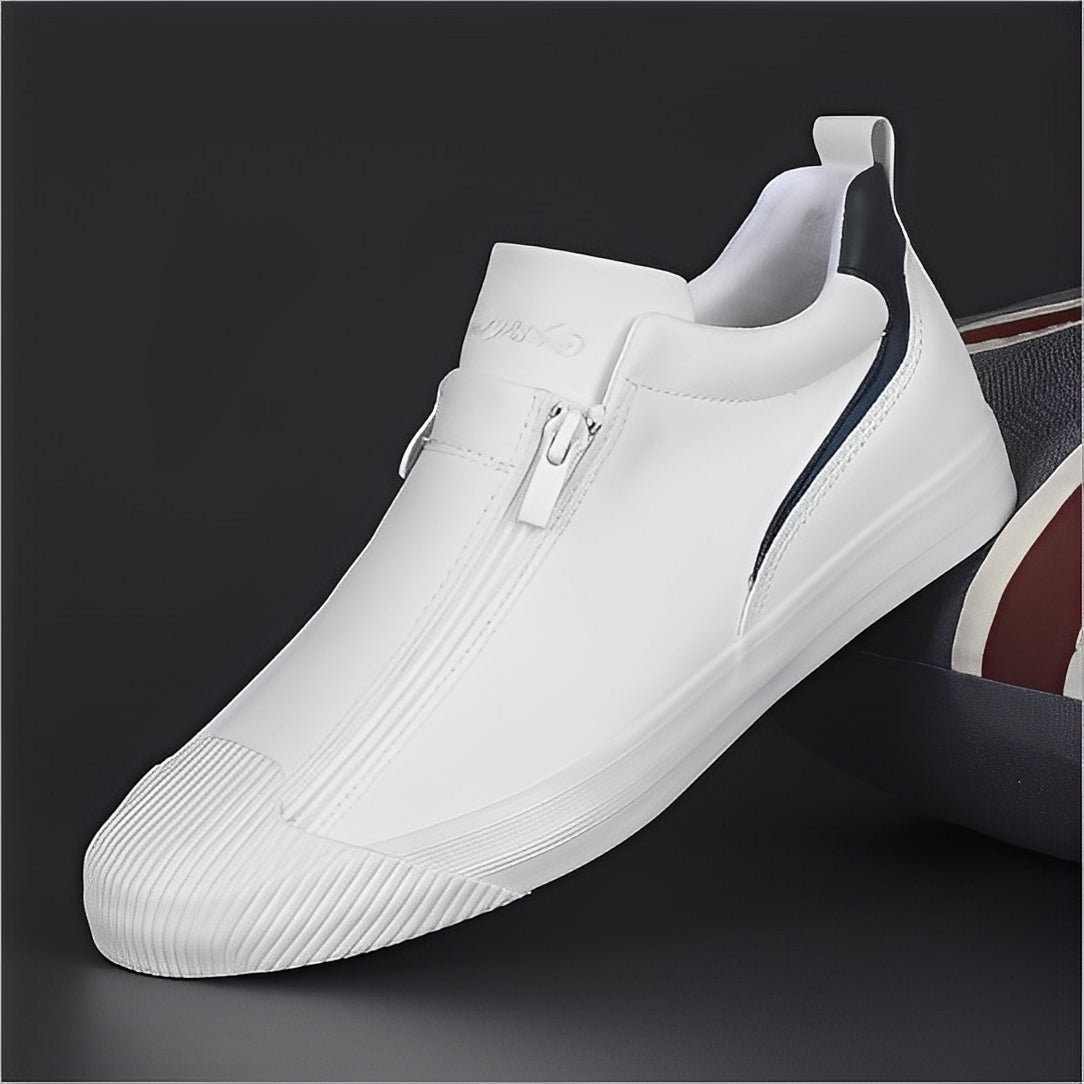 Marcus - Lederschuhe mit doppeltem Reißverschluss für Herren