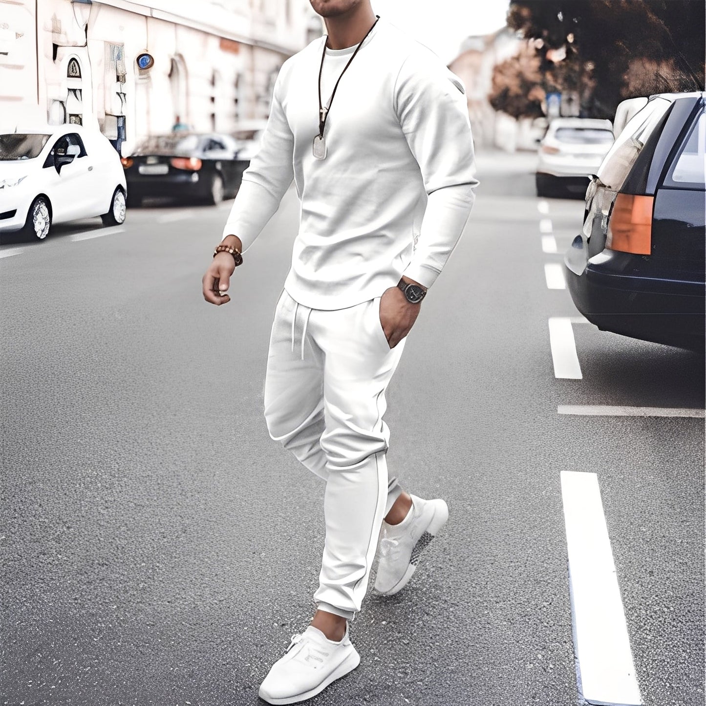 Ilyan - Pullover und Hose Trend für Herren definieren