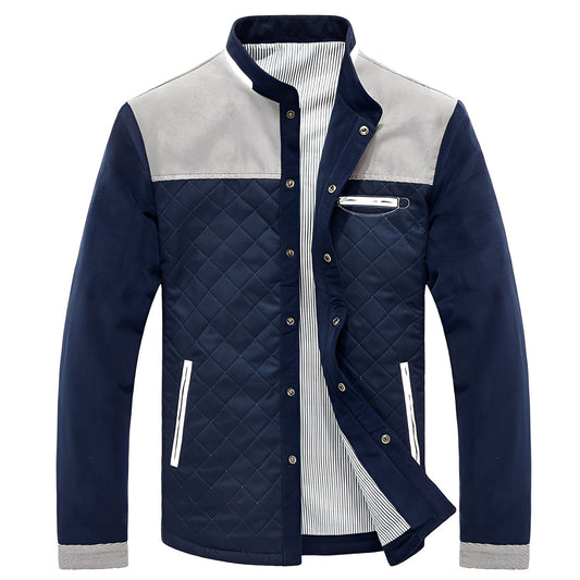 Duncan - Herrenjacke im modernen Patchwork-Design