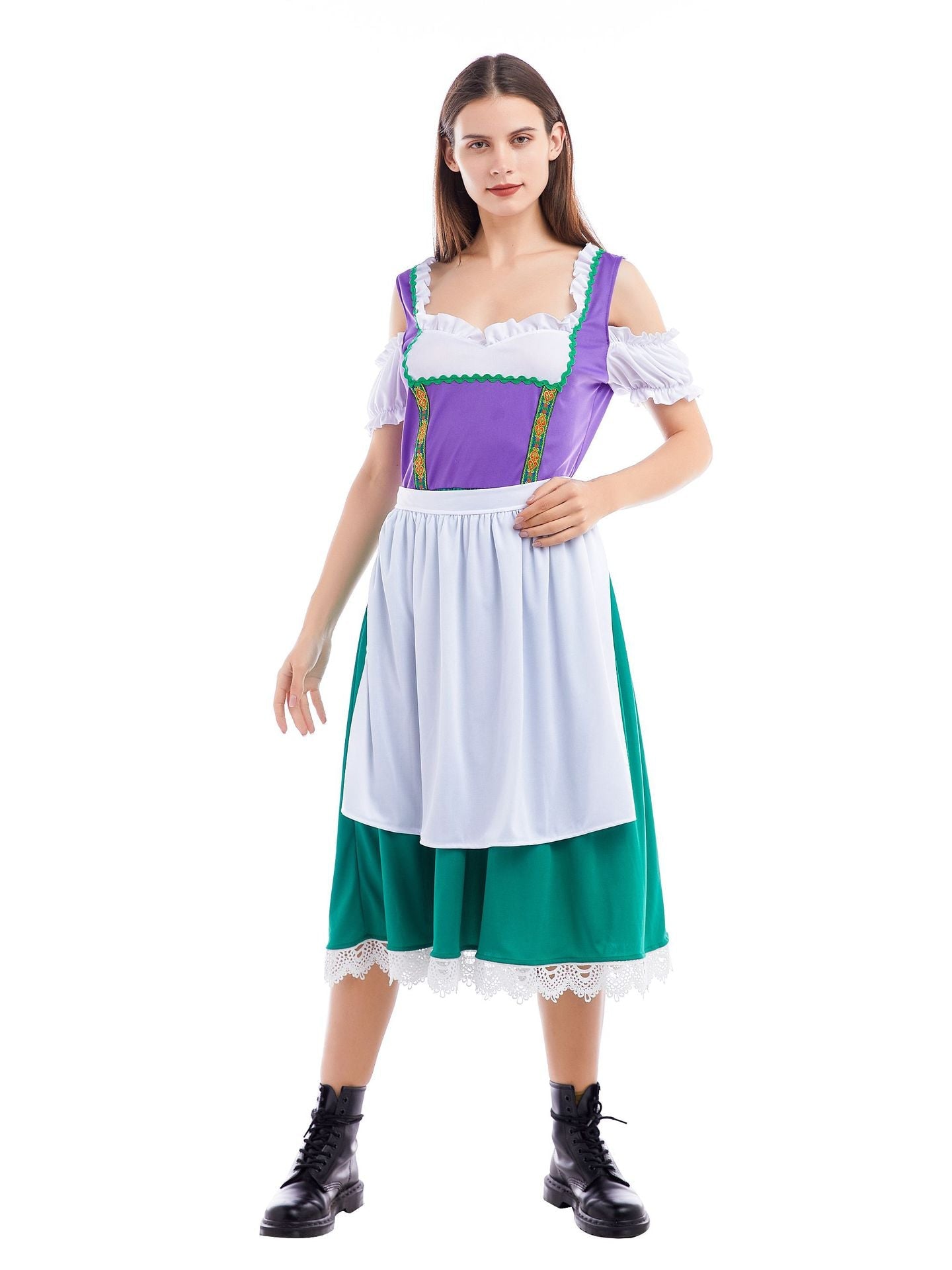 Charisse - Enges Damen-Midikleid für das Oktoberfest