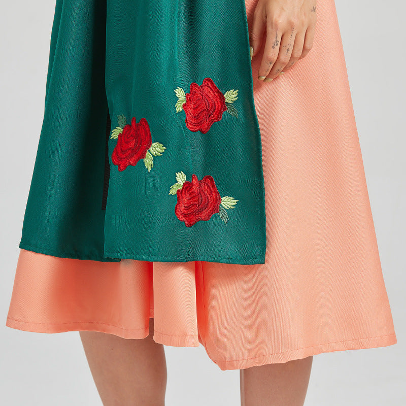 Kathryn - Traditionelles Oktoberfest-Dirndl-Midikleid für Damen