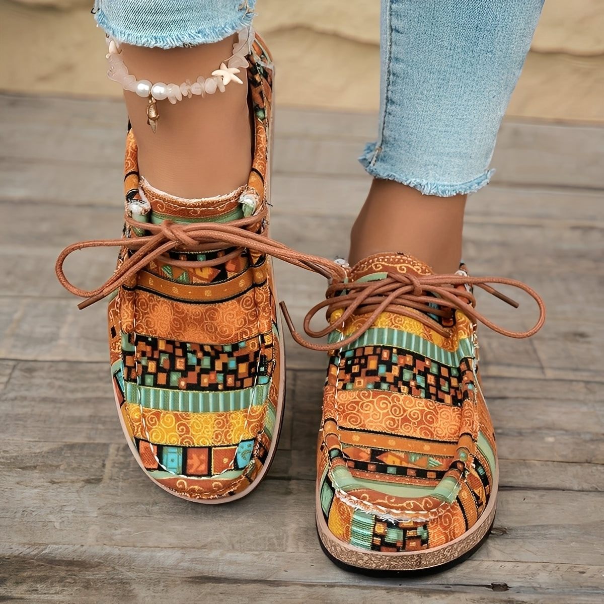 Shanice - Trendige, bequeme Damen-Sneaker mit Polsterung