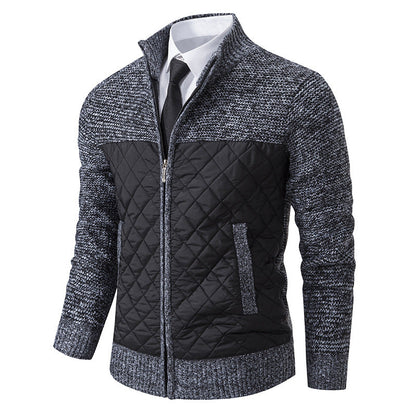 Denton - Modische und warme Jacquard-Twill-Jacke für Herren