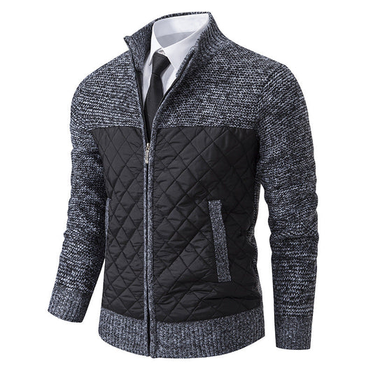Denton - Modische und warme Jacquard-Twill-Jacke für Herren