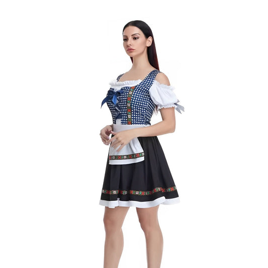 Michele - Schickes kariertes Damenkleid für das Oktoberfest