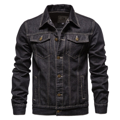 Jameson - Traditionelle Herren-Jeans-Truckerjacke