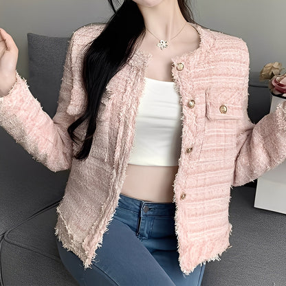 Rexanne - Zeitgemäße kurze Damenjacke mit Taschen