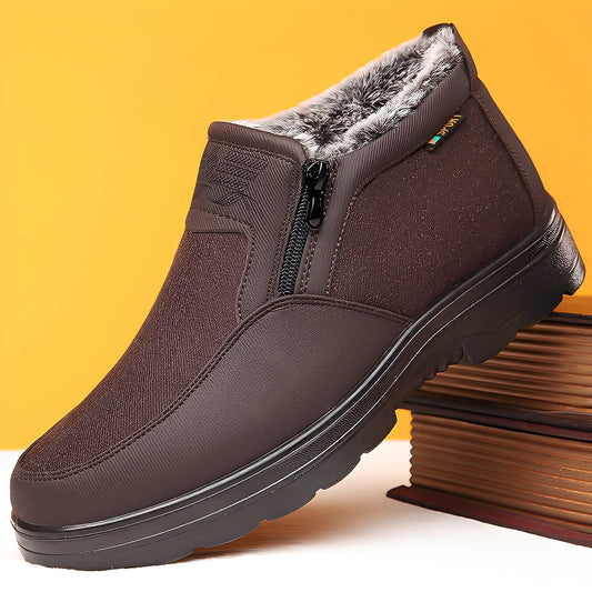 Konnor - Moderne Herren-Winterstiefel mit Fleece-Futter