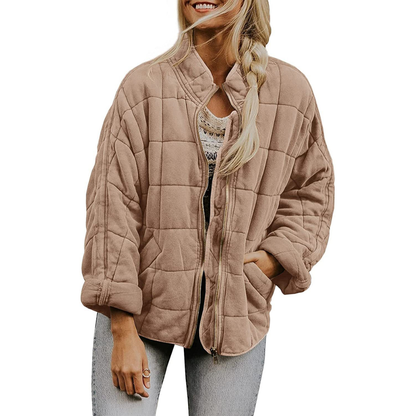 Jordana - Geräumige Daunenjacke mit Taschen für Damen