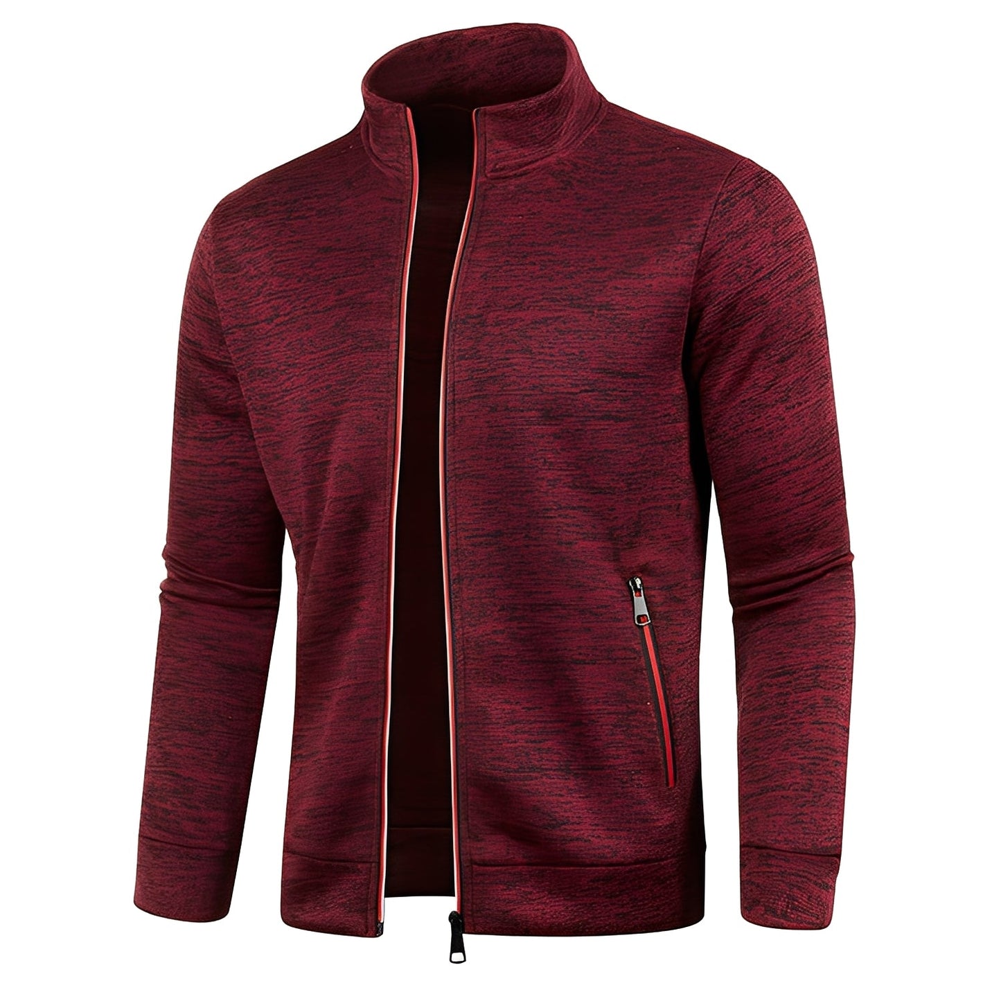 Clayton - Bequemer Fleecepullover mit Zipper für Herren