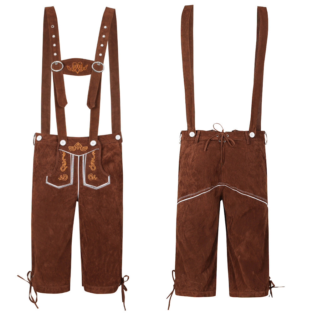Jemima - Unisex-Hose mit Trägern für das Oktoberfest
