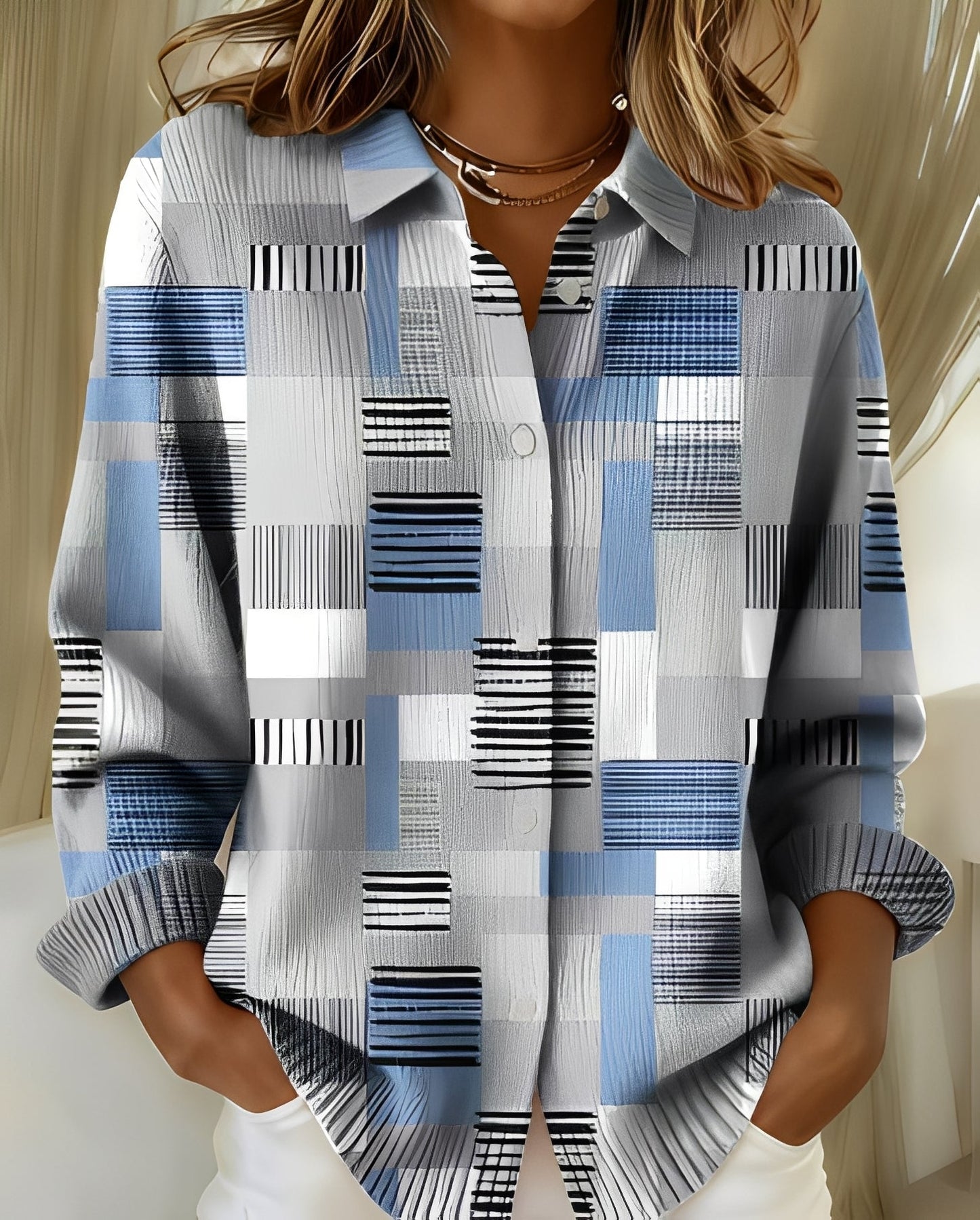 Yancy - Modischer Damen-Cardigan in lockerer Passform