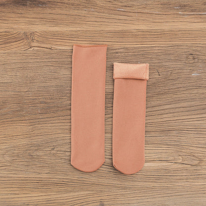 Gloria - Kuschelige Samt-Wintersocken für Damen