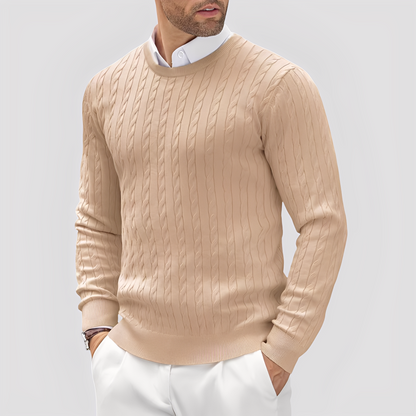 Bruce - Moderner, schmal geschnittener Herrenpullover