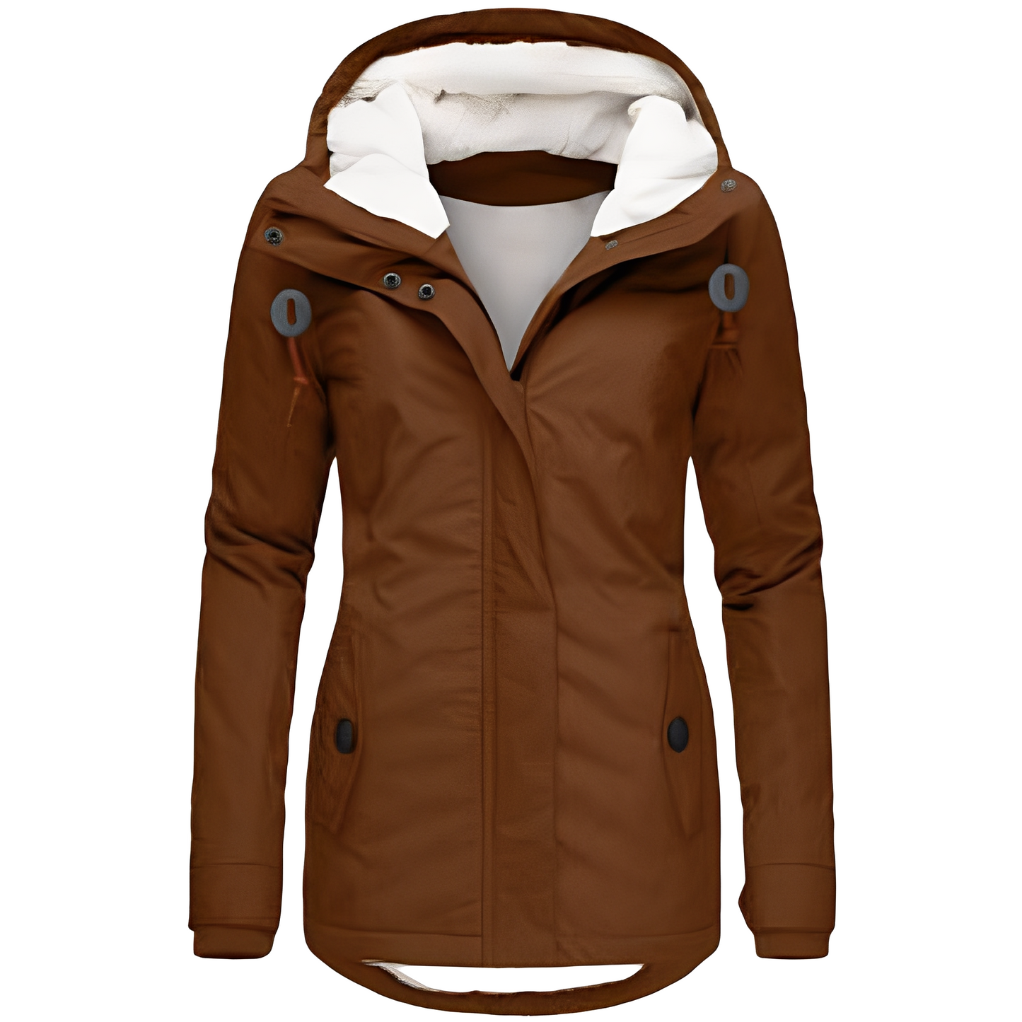 Valary - Damen-Kapuzensamtjacke, wasserdicht