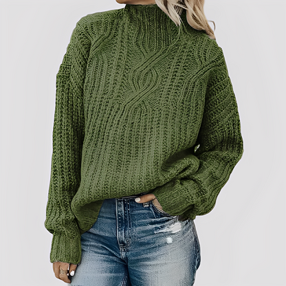 Julianne - Eleganter, gemütlicher Damenstrickpullover