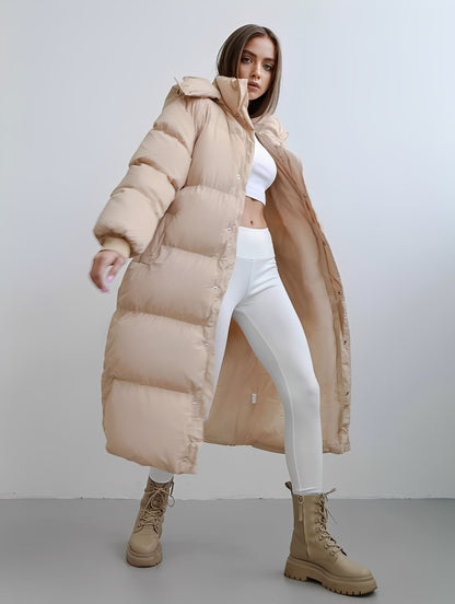 Eloise - Moderner, locker geschnittener Damenkapuzenmantel