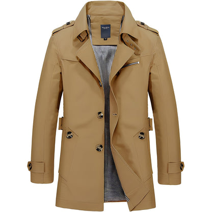 James - Moderner Herren-Trenchcoat