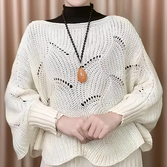 Celestine - Damen-Thermopullover mit lockeren Ärmeln