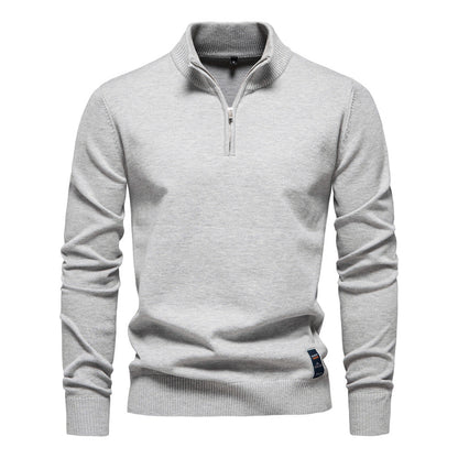 Caelum - Komfortabler Slim-Fit-Strickpullover für Herren