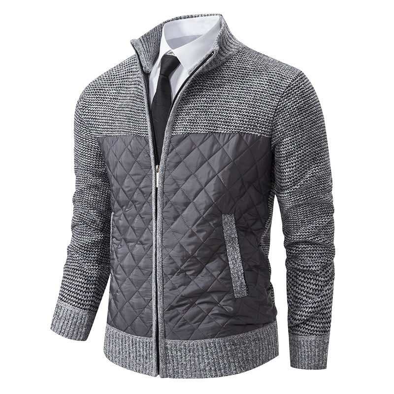 Denton - Modische und warme Jacquard-Twill-Jacke für Herren
