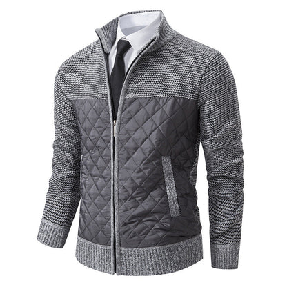 Denton - Modische und warme Jacquard-Twill-Jacke für Herren