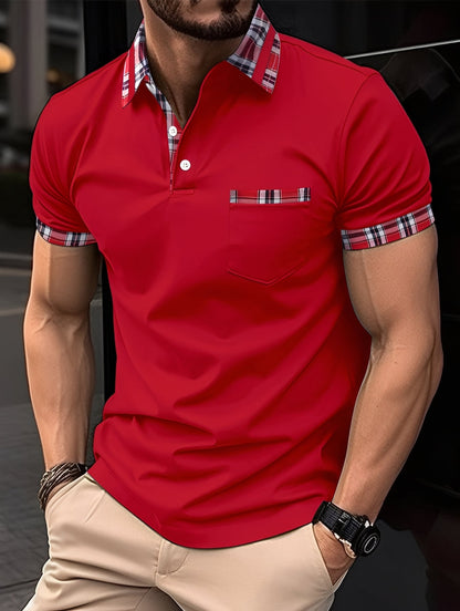 Ryker - Elegantes Herren-Poloshirt mit Brusttasche